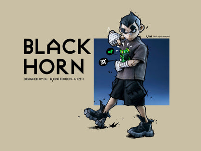 Black Horn Year of the Loong Limited Edition The Circle D_One Studio