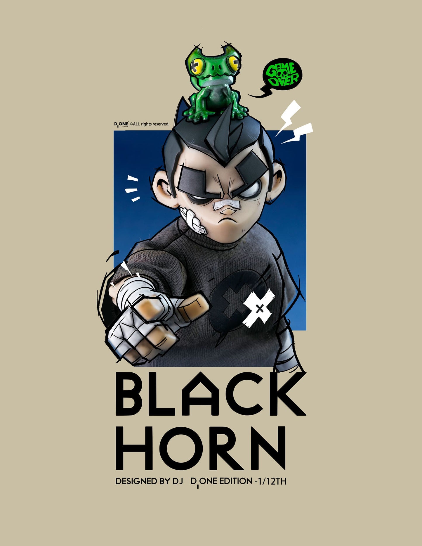 Black Horn Year of the Loong Limited Edition The Circle D_One Studio