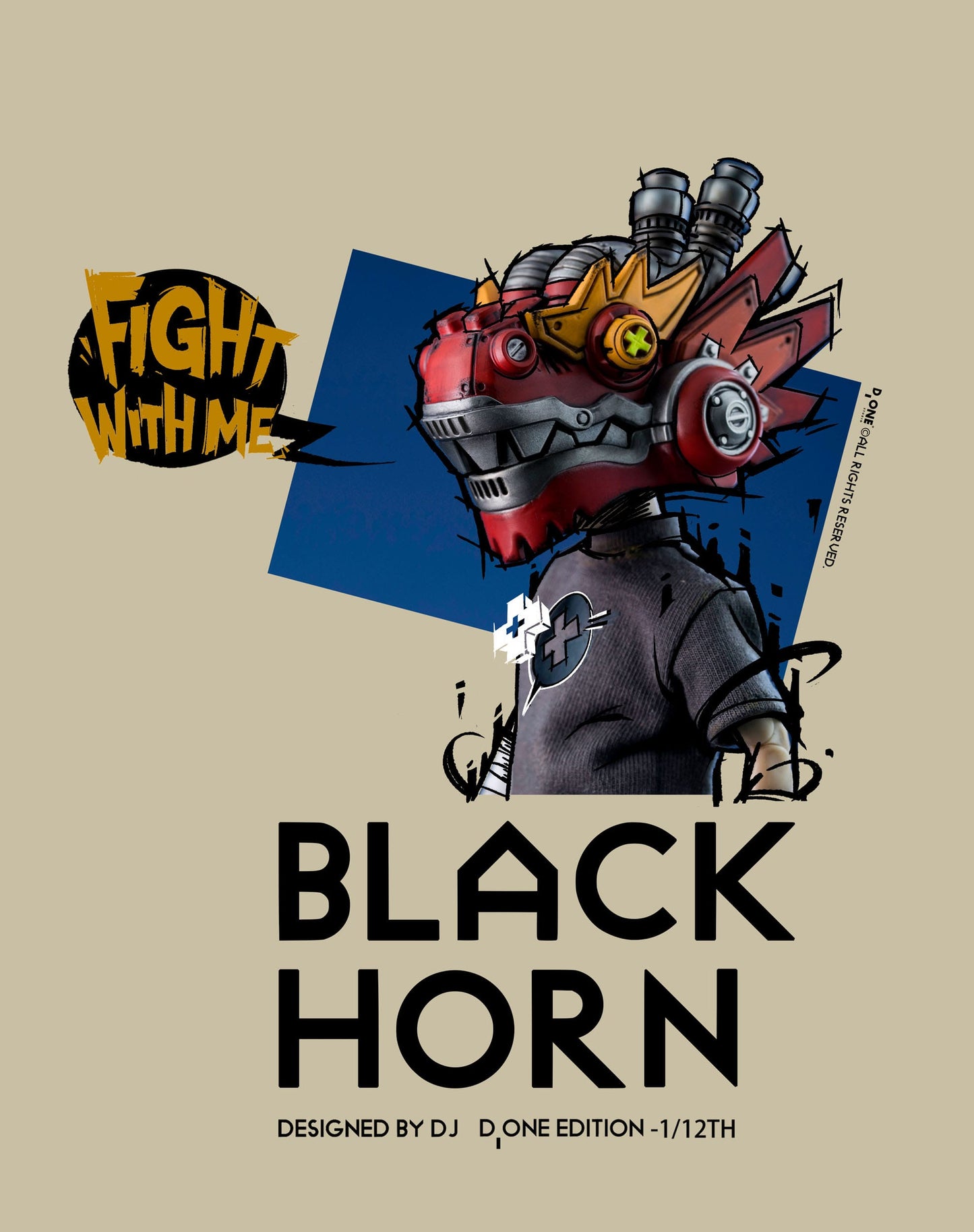 Black Horn Year of the Loong Limited Edition The Circle D_One Studio