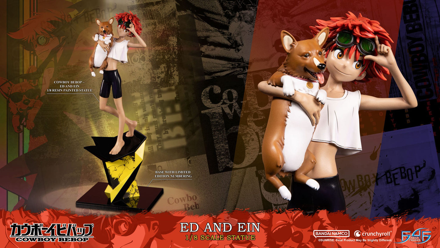 Ed &amp; Ein - Cowboy Bebop - First 4 Figures