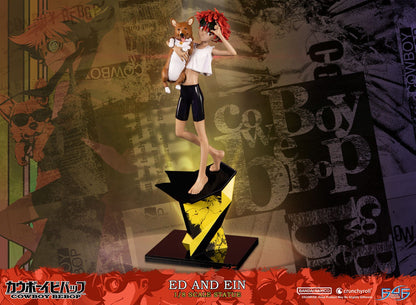 Ed &amp; Ein - Cowboy Bebop - First 4 Figures