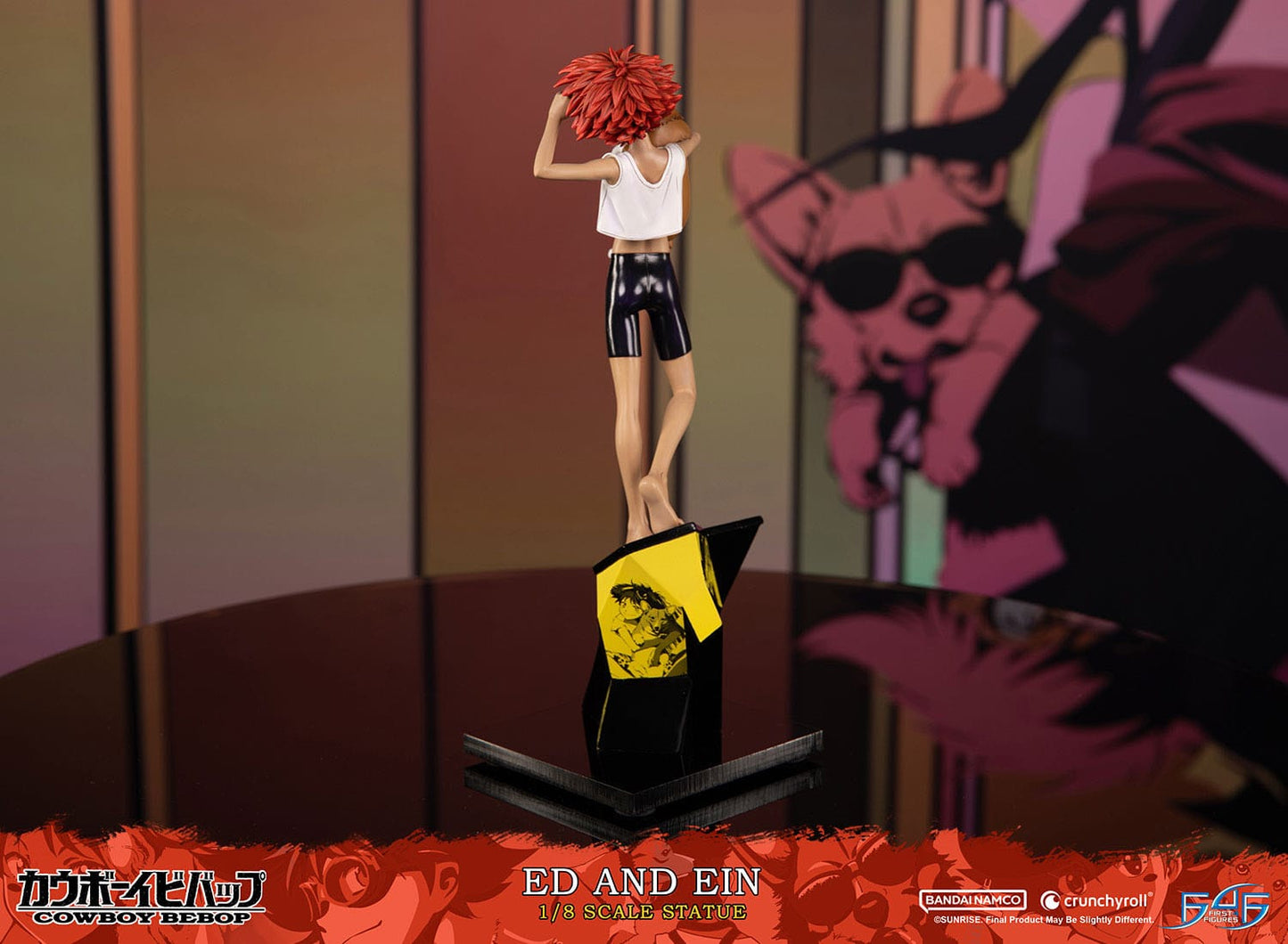Ed &amp; Ein - Cowboy Bebop - First 4 Figures