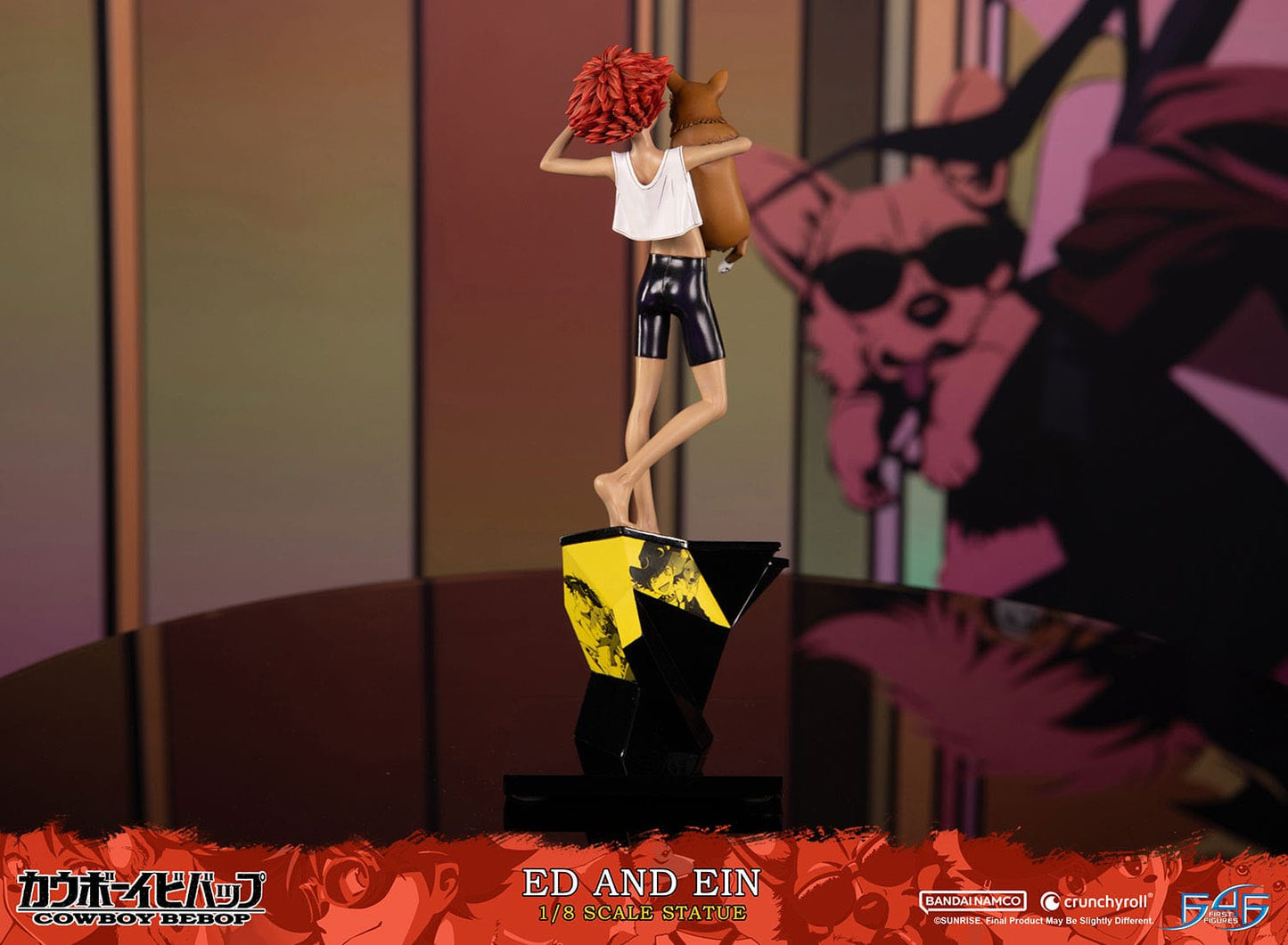 Ed &amp; Ein - Cowboy Bebop - First 4 Figures