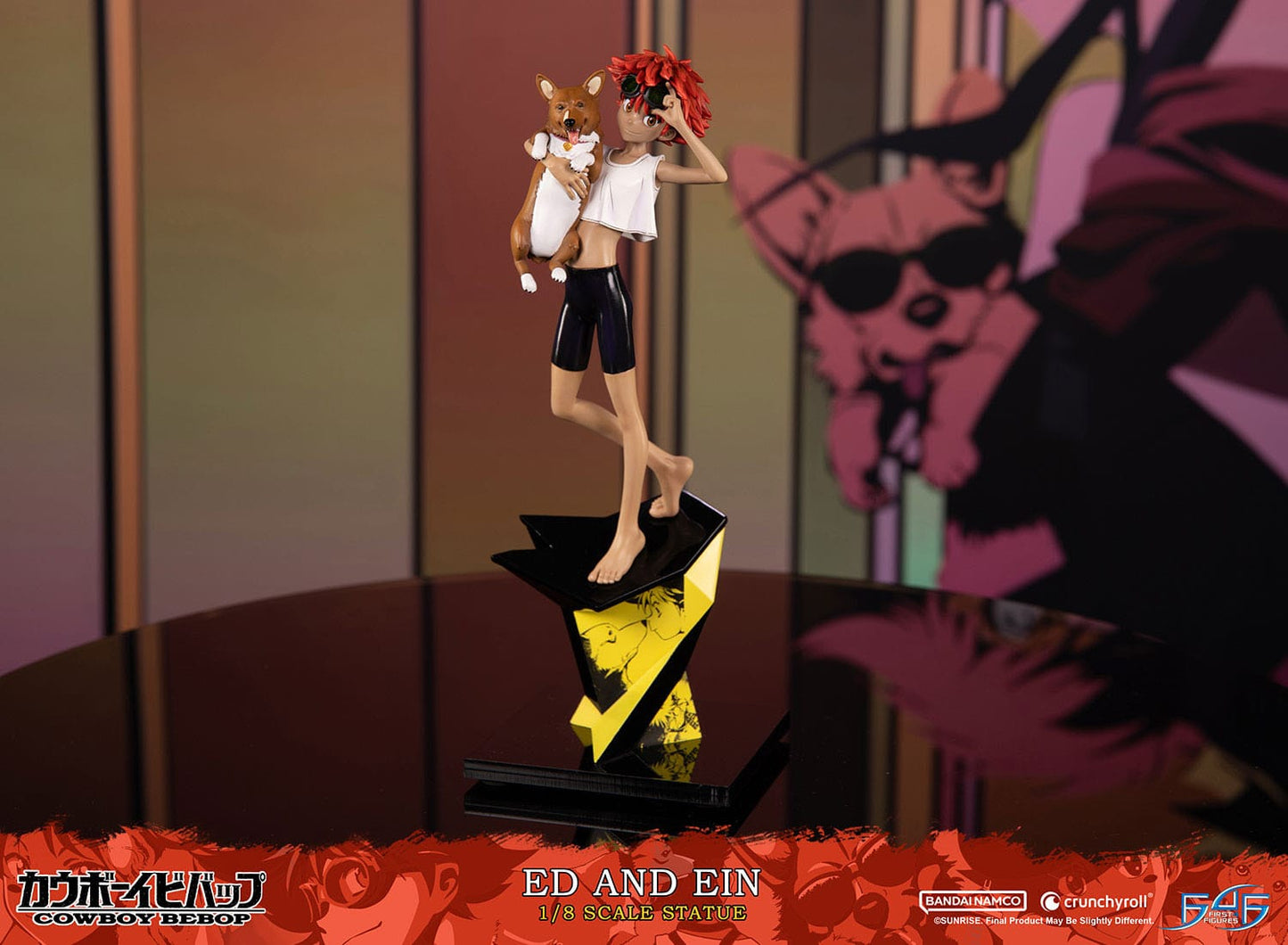 Ed &amp; Ein - Cowboy Bebop - First 4 Figures