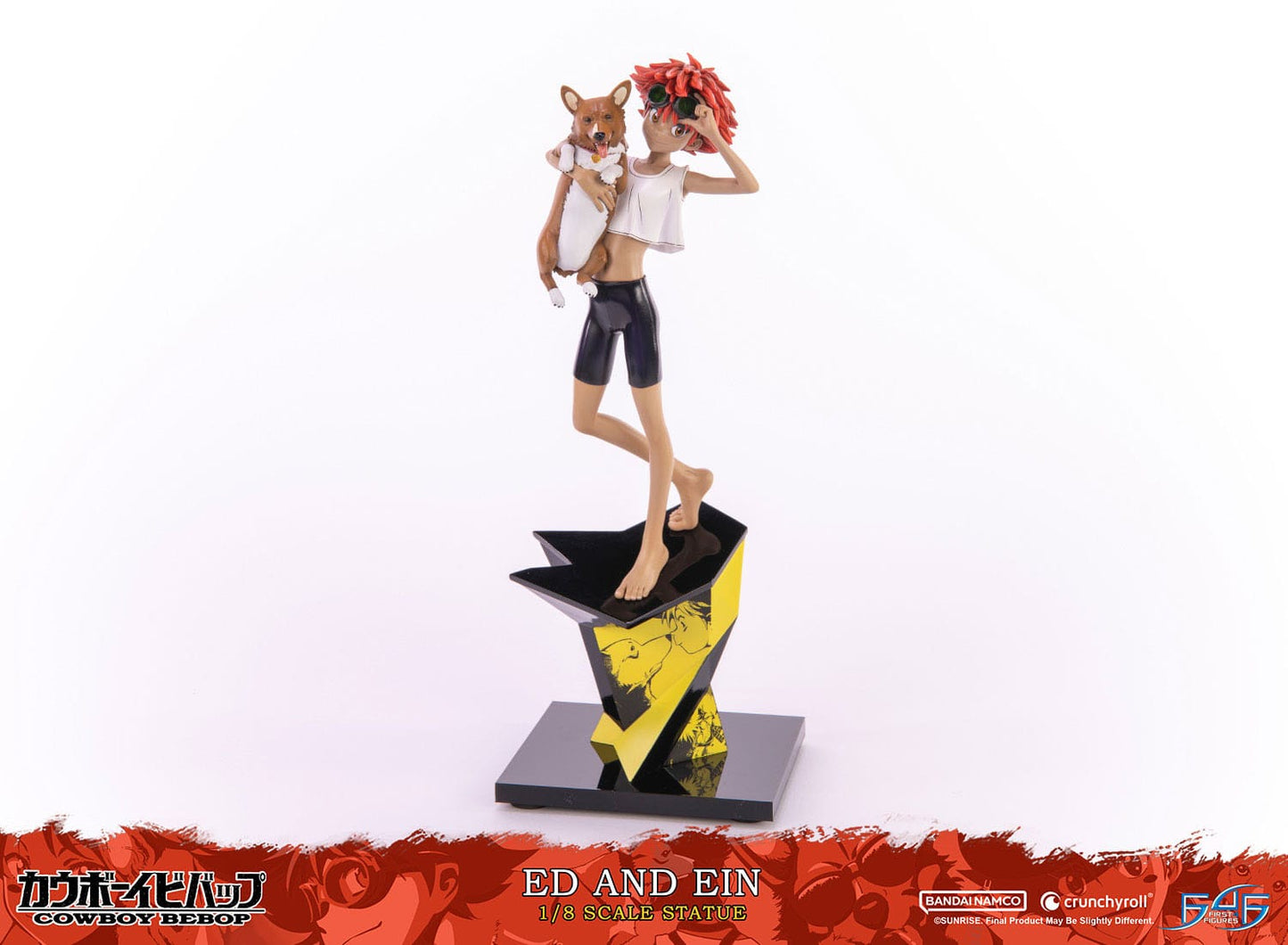 Ed &amp; Ein - Cowboy Bebop - First 4 Figures