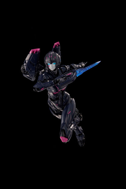Black Arcee Transformers Furai Plastic Model Kit Flame Toys
