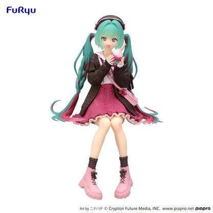 Hatsune Miku Autumn Date Pink Color Ver. Noodle Stopper Furyu