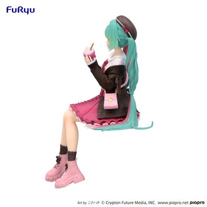 Hatsune Miku Autumn Date Pink Color Ver. Noodle Stopper Furyu