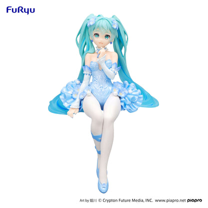 Hatsune Miku  Flower Fairy Nemophila Pail Blue Color Ver. Noodle Stopper Furyu