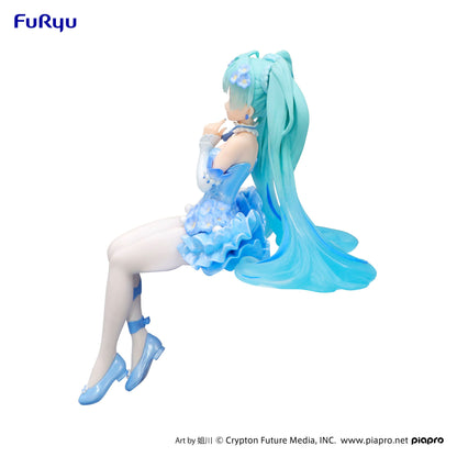 Hatsune Miku  Flower Fairy Nemophila Pail Blue Color Ver. Noodle Stopper Furyu