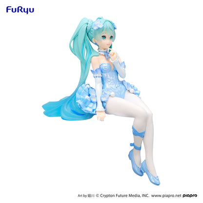Hatsune Miku  Flower Fairy Nemophila Pail Blue Color Ver. Noodle Stopper Furyu