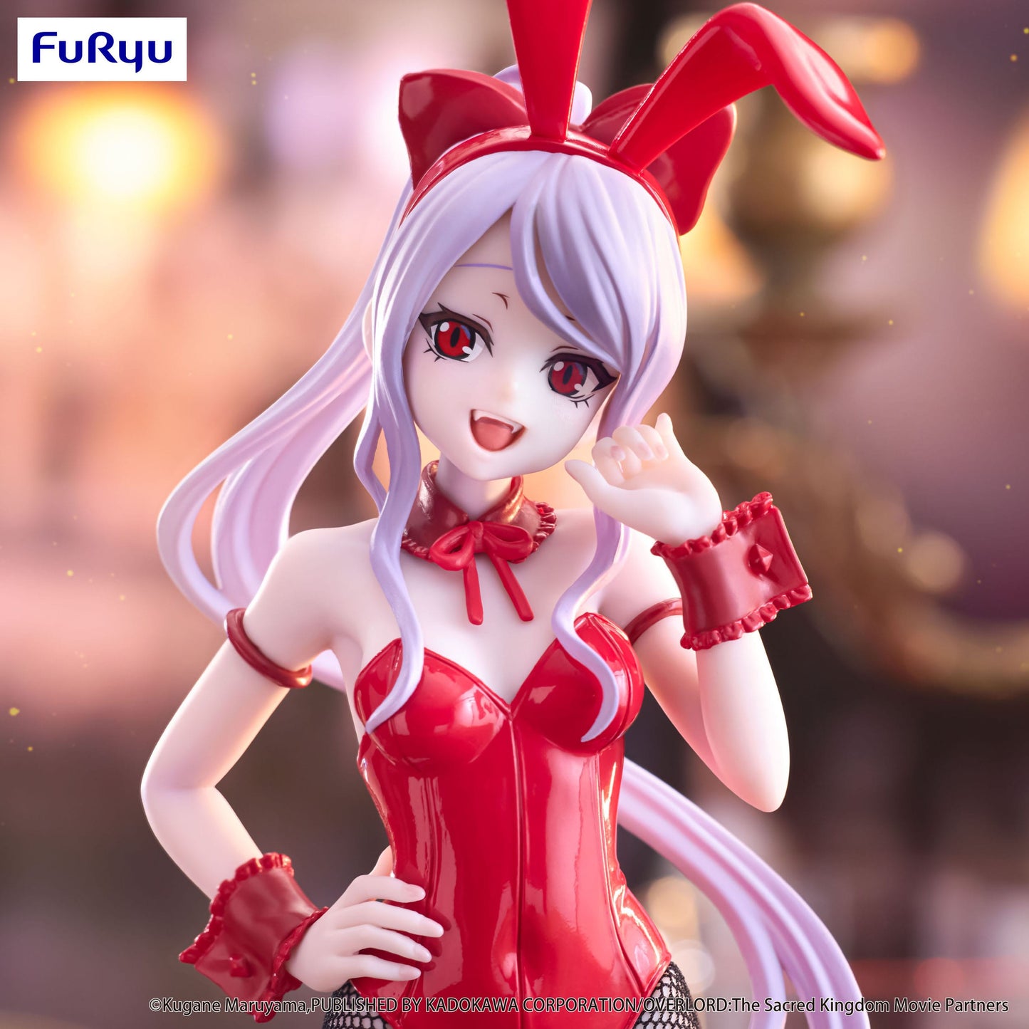 Shalltear Red Color Bunny Ver. Furyu 