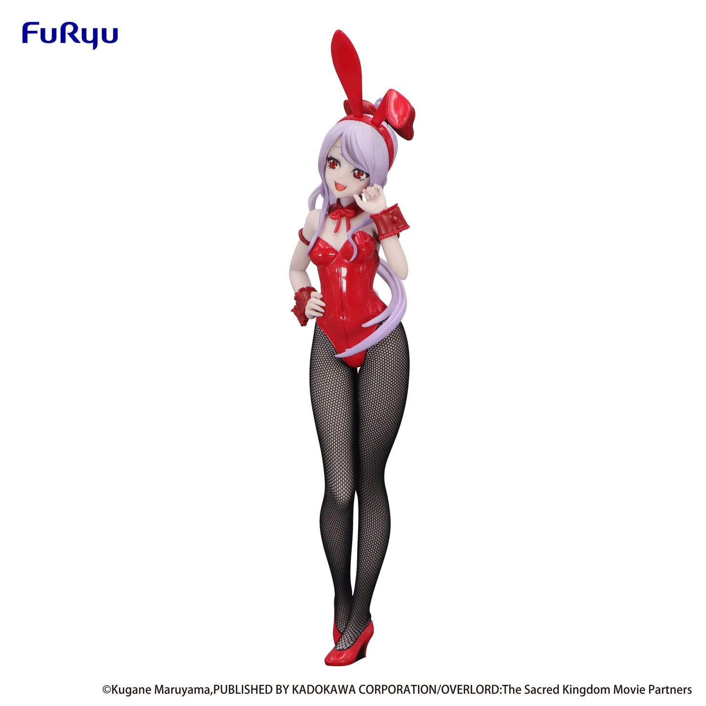 Shalltear Red Color Bunny Ver. Furyu 