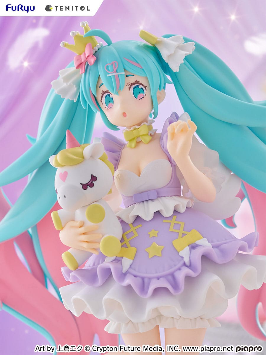 Hatsune Miku Yumekawa Princess Lavender Ver. Furyu