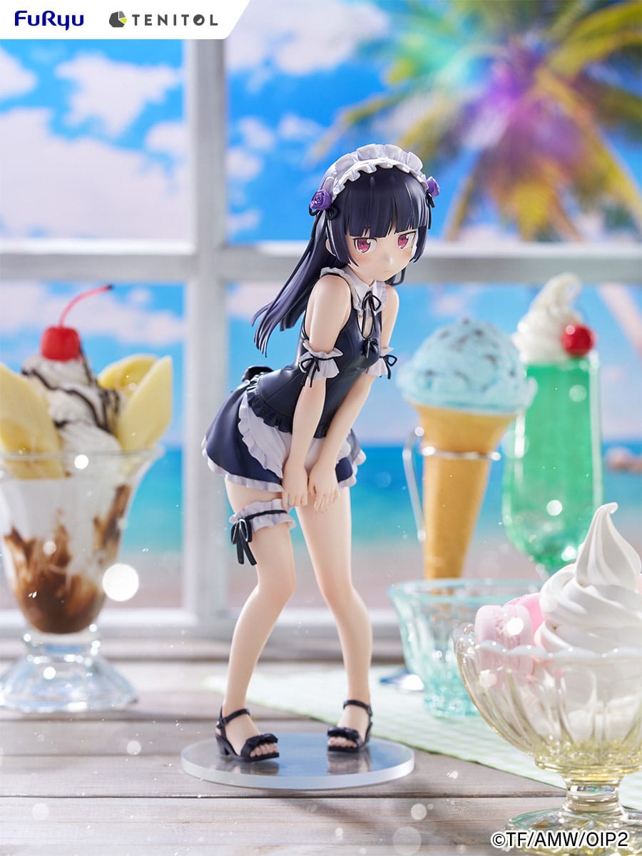 Kuroneko Swimsuits Maid Ver. Tenitol Tall Furyu - Anime Figuren günstig kaufen