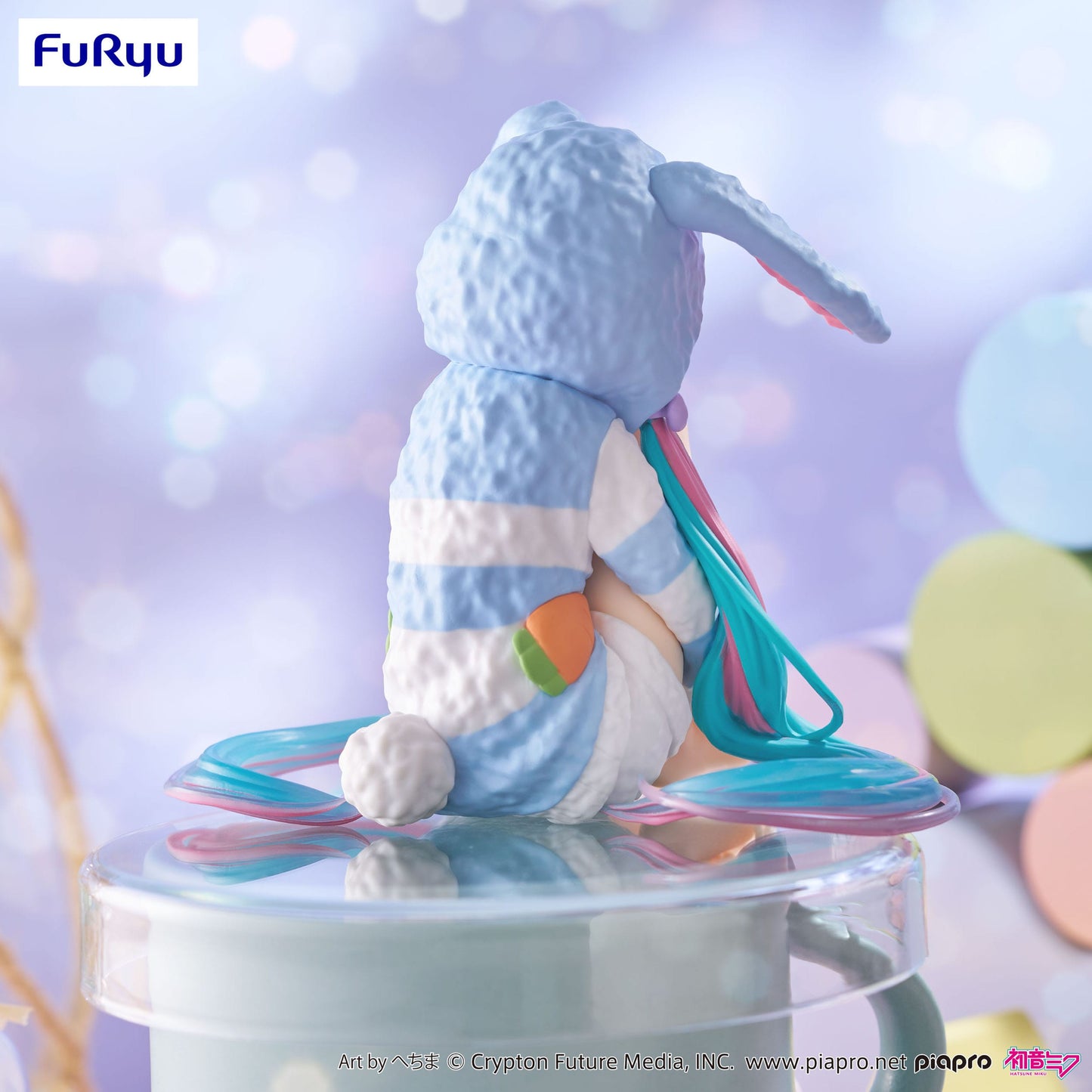 Hatsune Miku Rabbit Ear Hood Pajama Blue Color Ver. Furyu