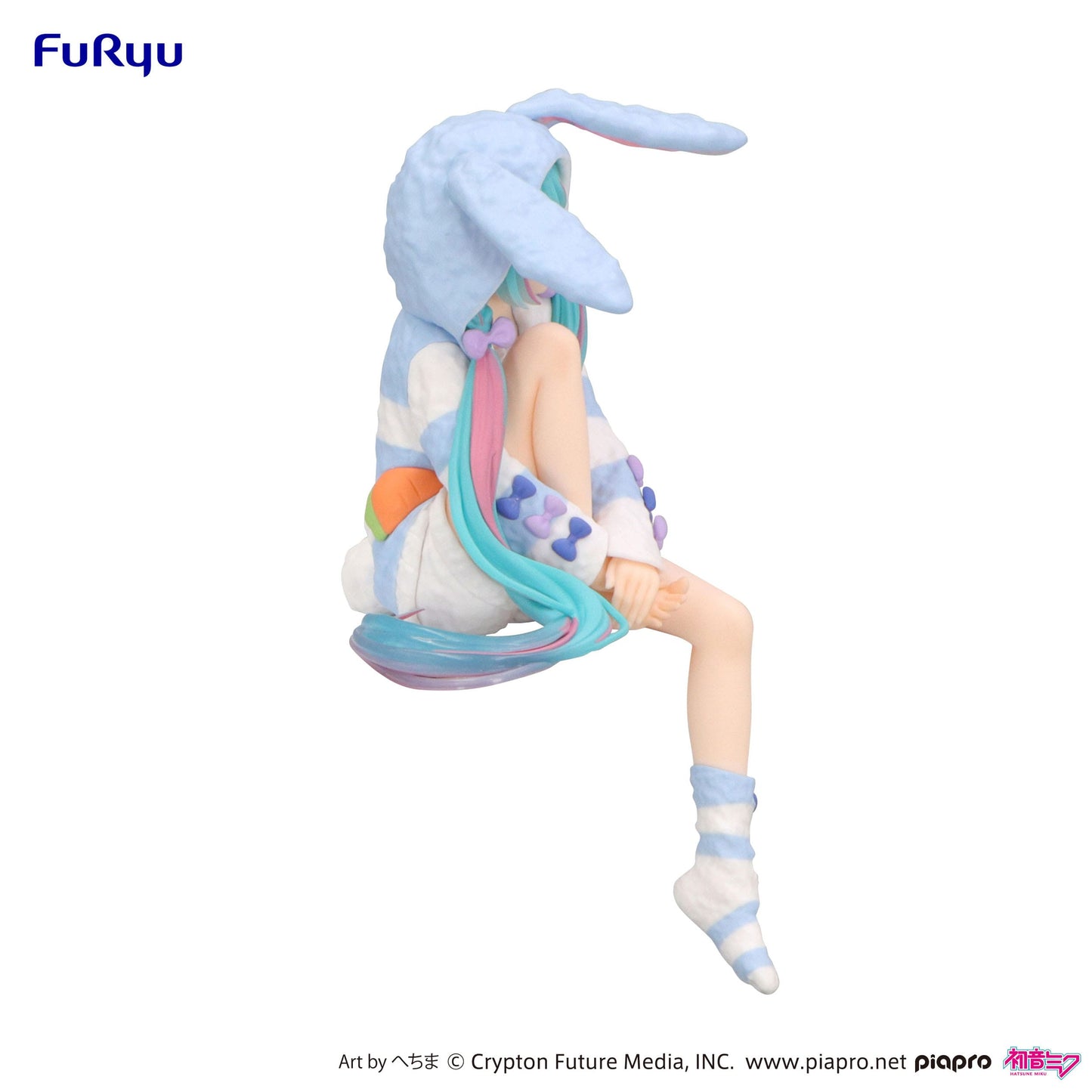 Hatsune Miku Rabbit Ear Hood Pajama Blue Color Ver. Furyu