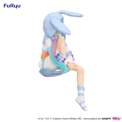 Hatsune Miku Rabbit Ear Hood Pajama Blue Color Ver. Furyu