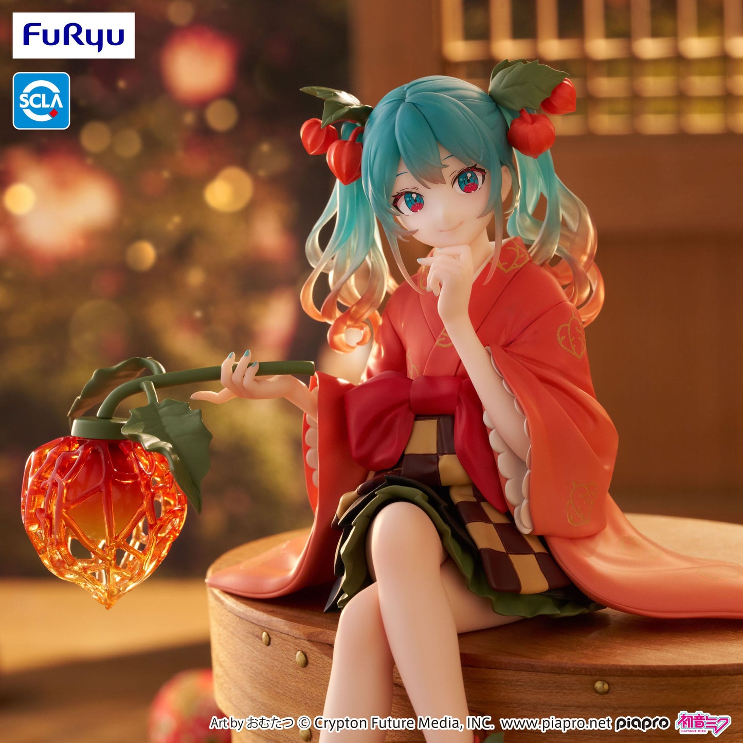 Hatsune Miku Flower Fairy Winter Cherry Noodle Stopper Furyu