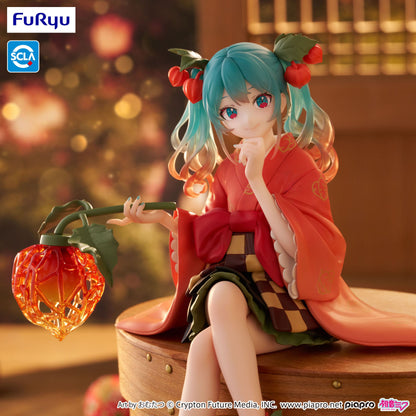 Hatsune Miku Flower Fairy Winter Cherry Noodle Stopper Furyu