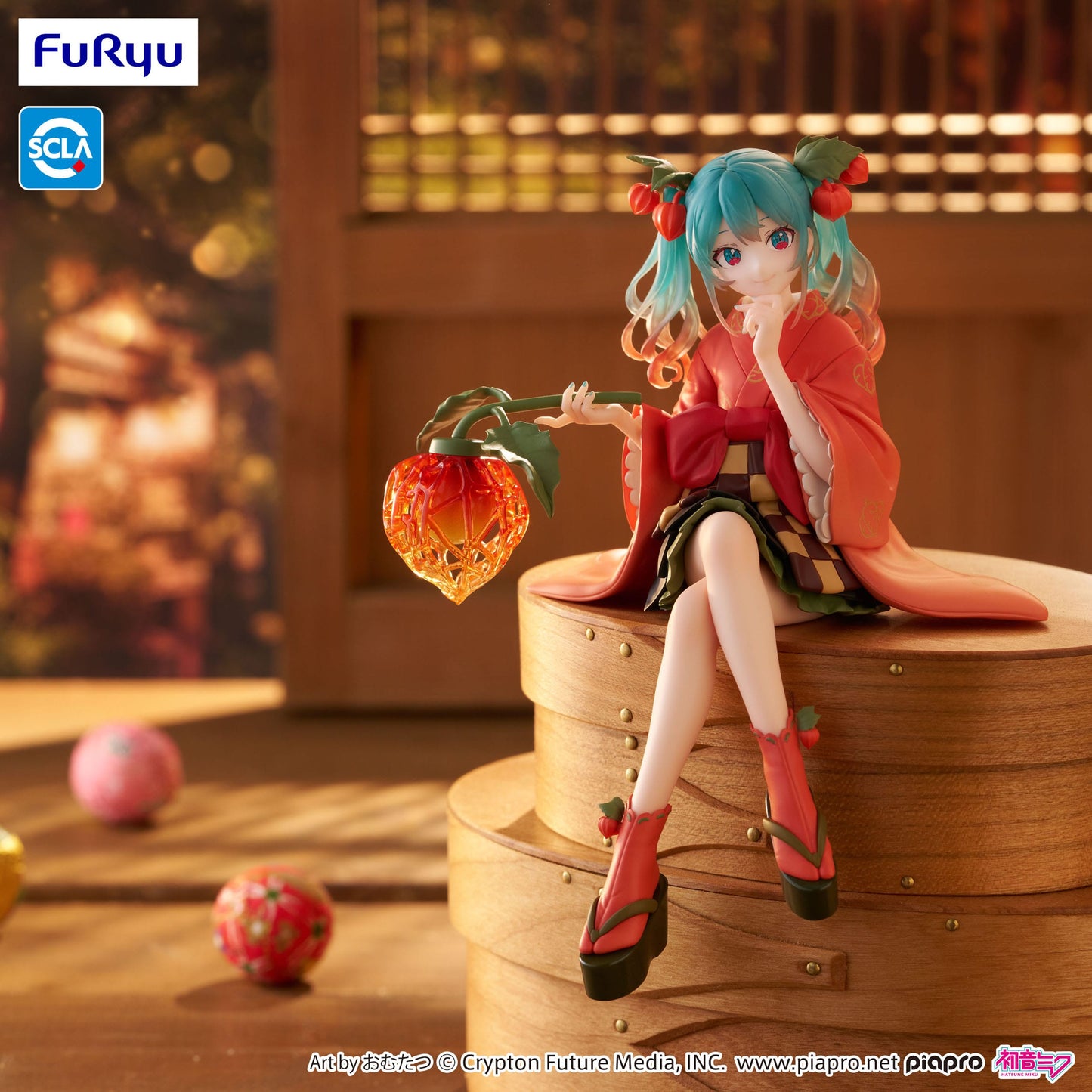 Hatsune Miku Flower Fairy Winter Cherry Noodle Stopper Furyu