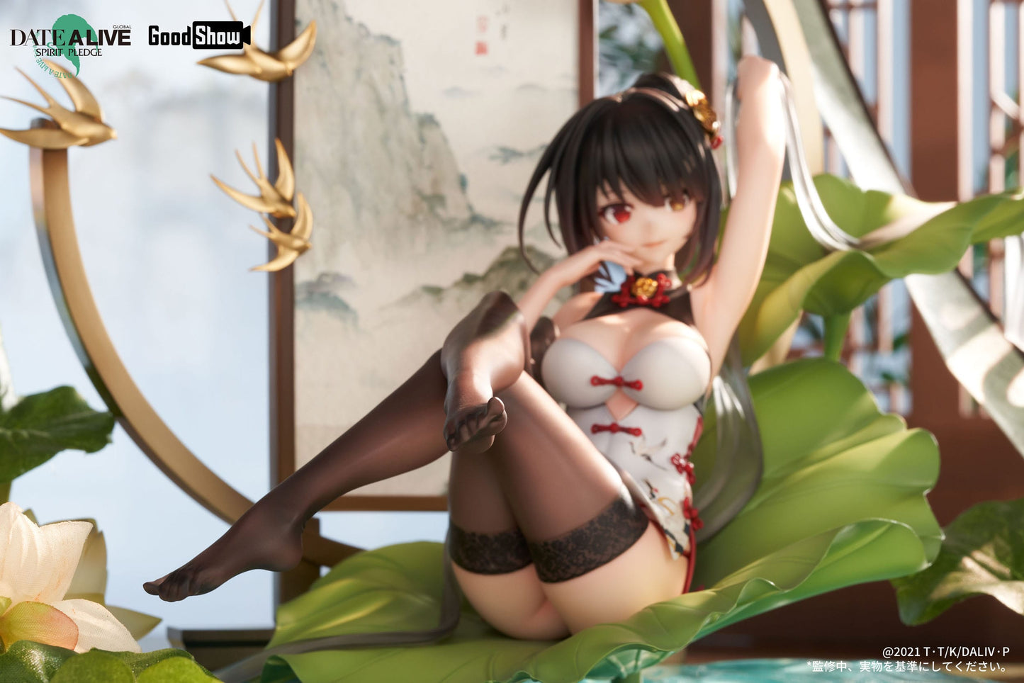 Kurumi Tokisaki Ink Black China Dress Ver. GoodShow - Anime Figuren günstig kaufen