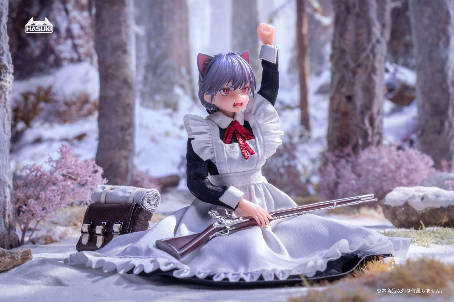 Maid Gunner FKEY Pocket Art Hasuki