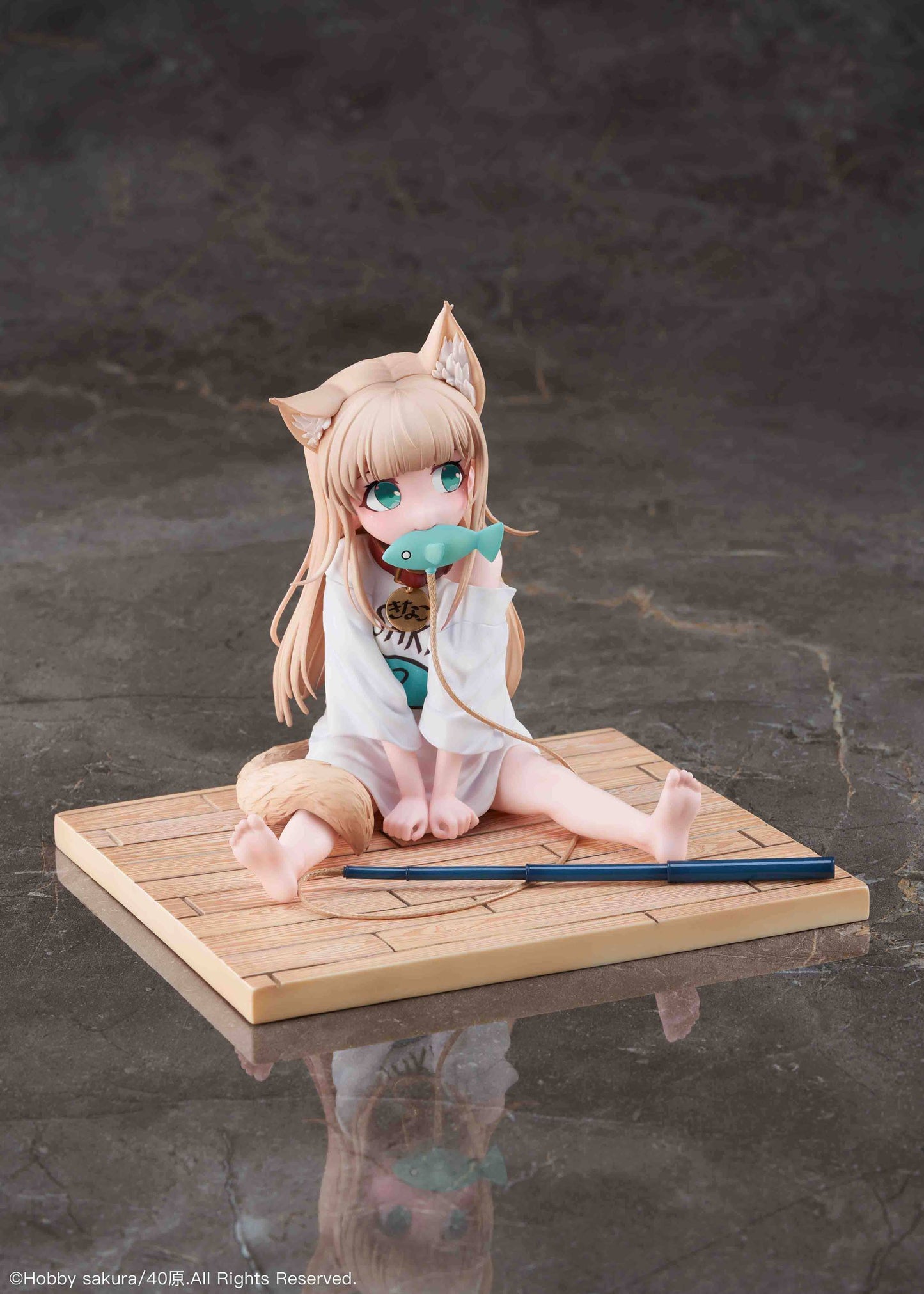 Kinako Sitting Fish Deluxe Ver. My Cat Ia A Girl And She's Cute - Anime Figuren günstig kaufen