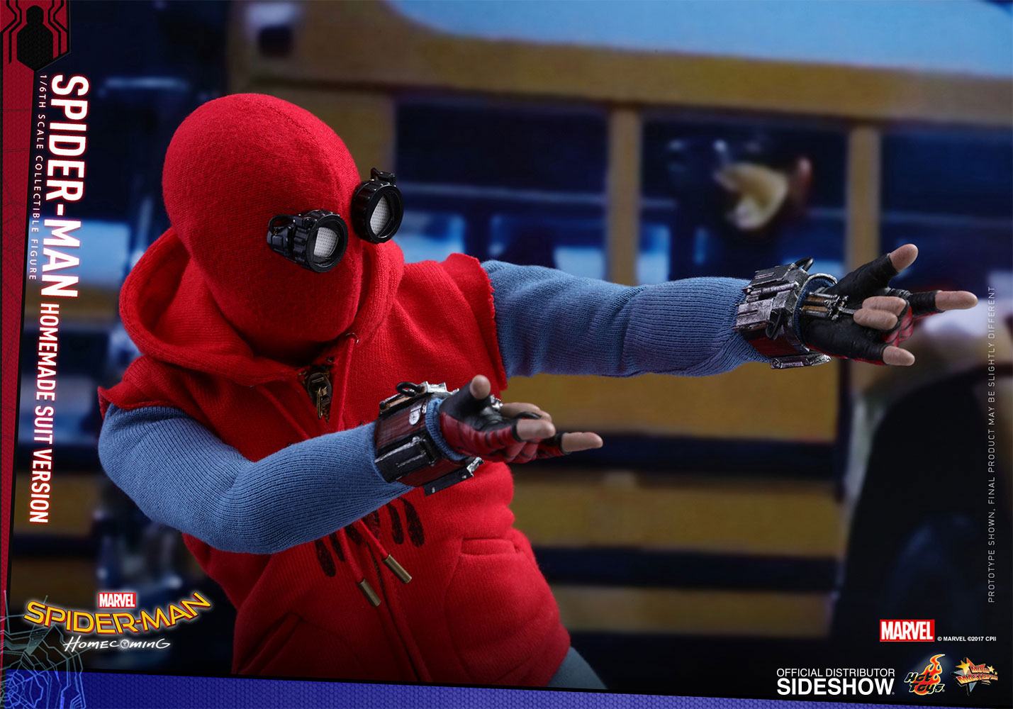 Spider-Man Homemade Suit Ver. Spider-Man Homecoming Movie Masterpiece Hot Toys - Anime Figuren günstig kaufen