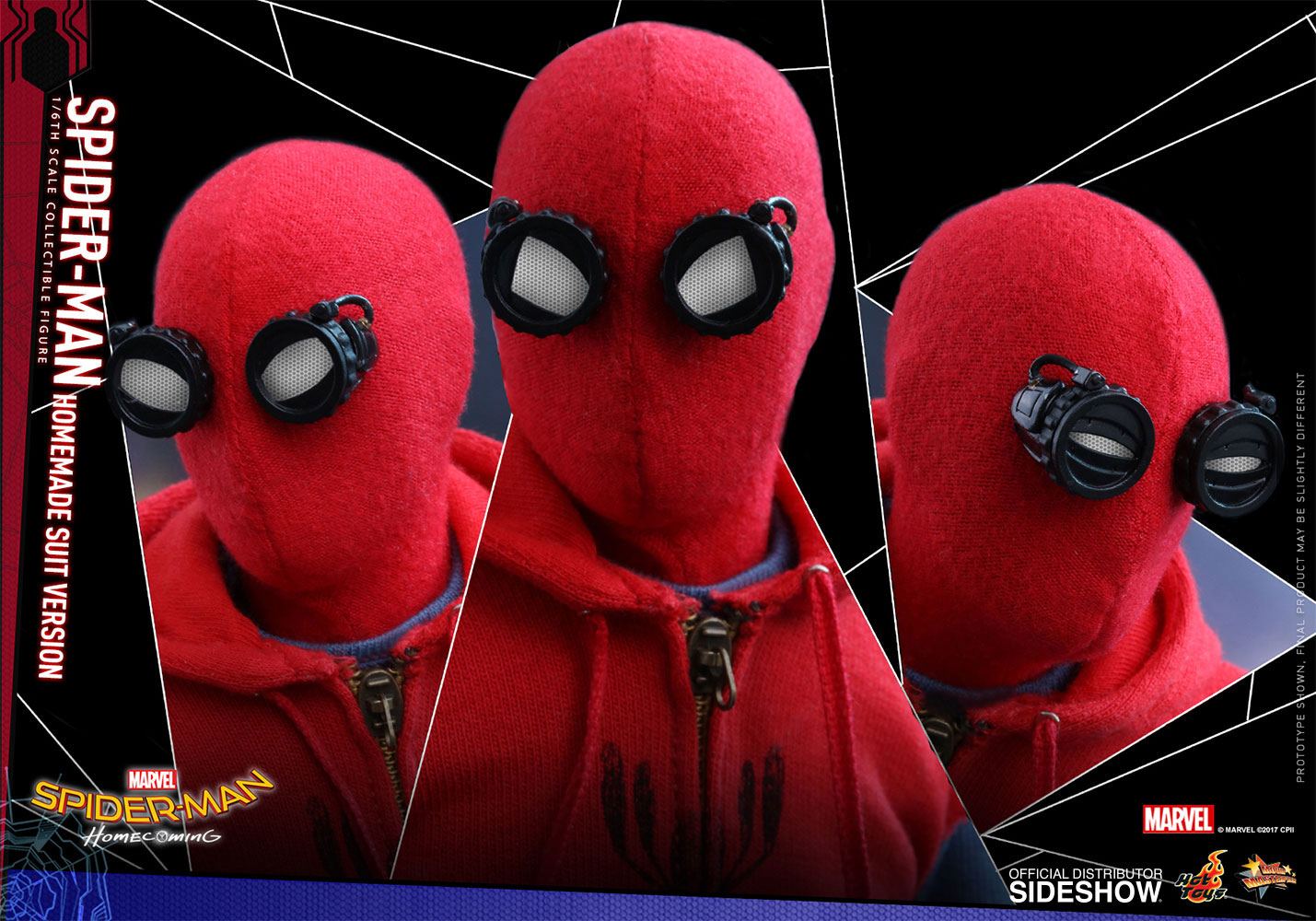 Spider-Man Homemade Suit Ver. Spider-Man Homecoming Movie Masterpiece Hot Toys - Anime Figuren günstig kaufen