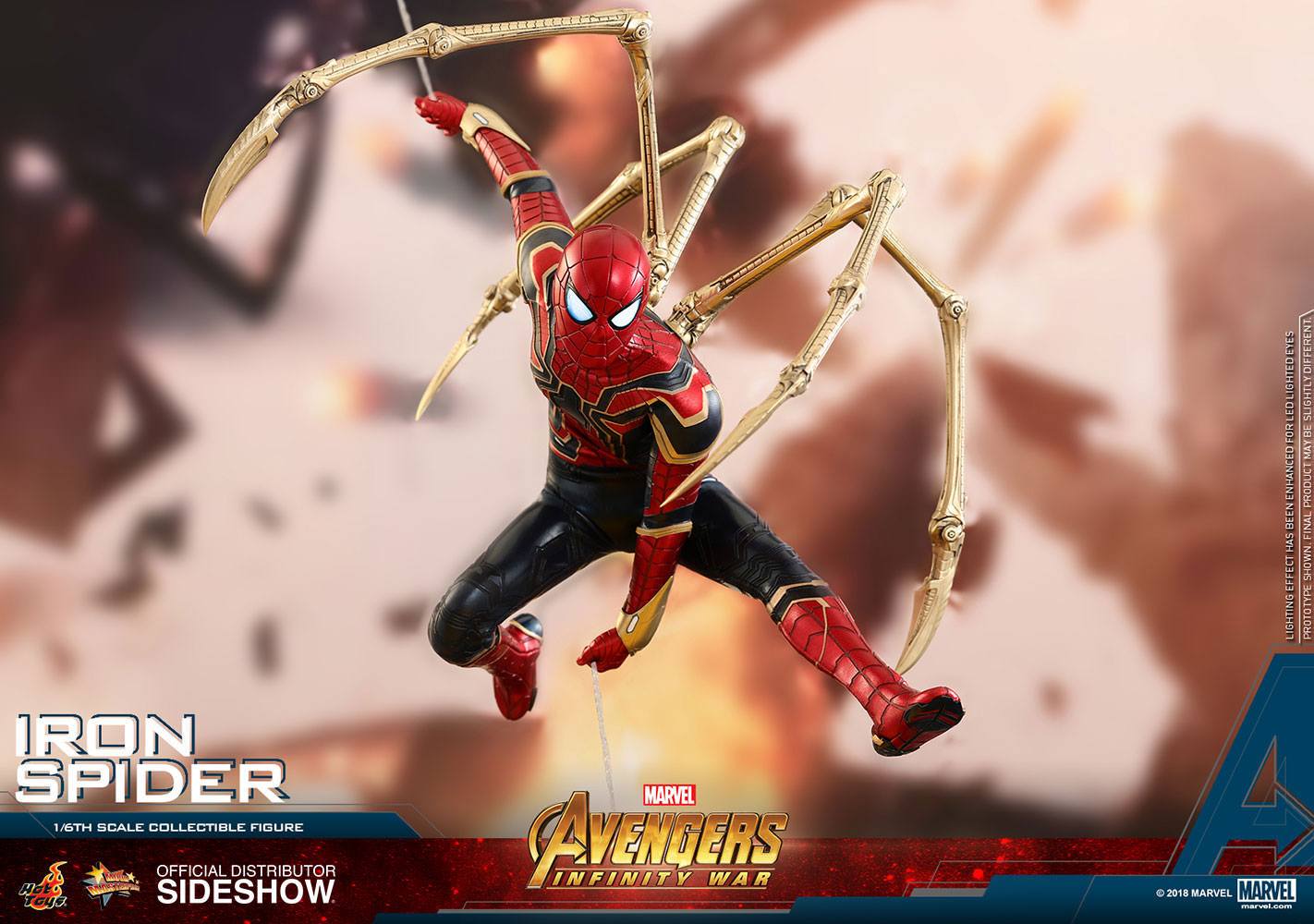 Iron Spider 1/6 Scale Collectible Figure – Hot Toys Movie Masterpiece (Avengers: Infinity War) - Anime Figuren günstig kaufen