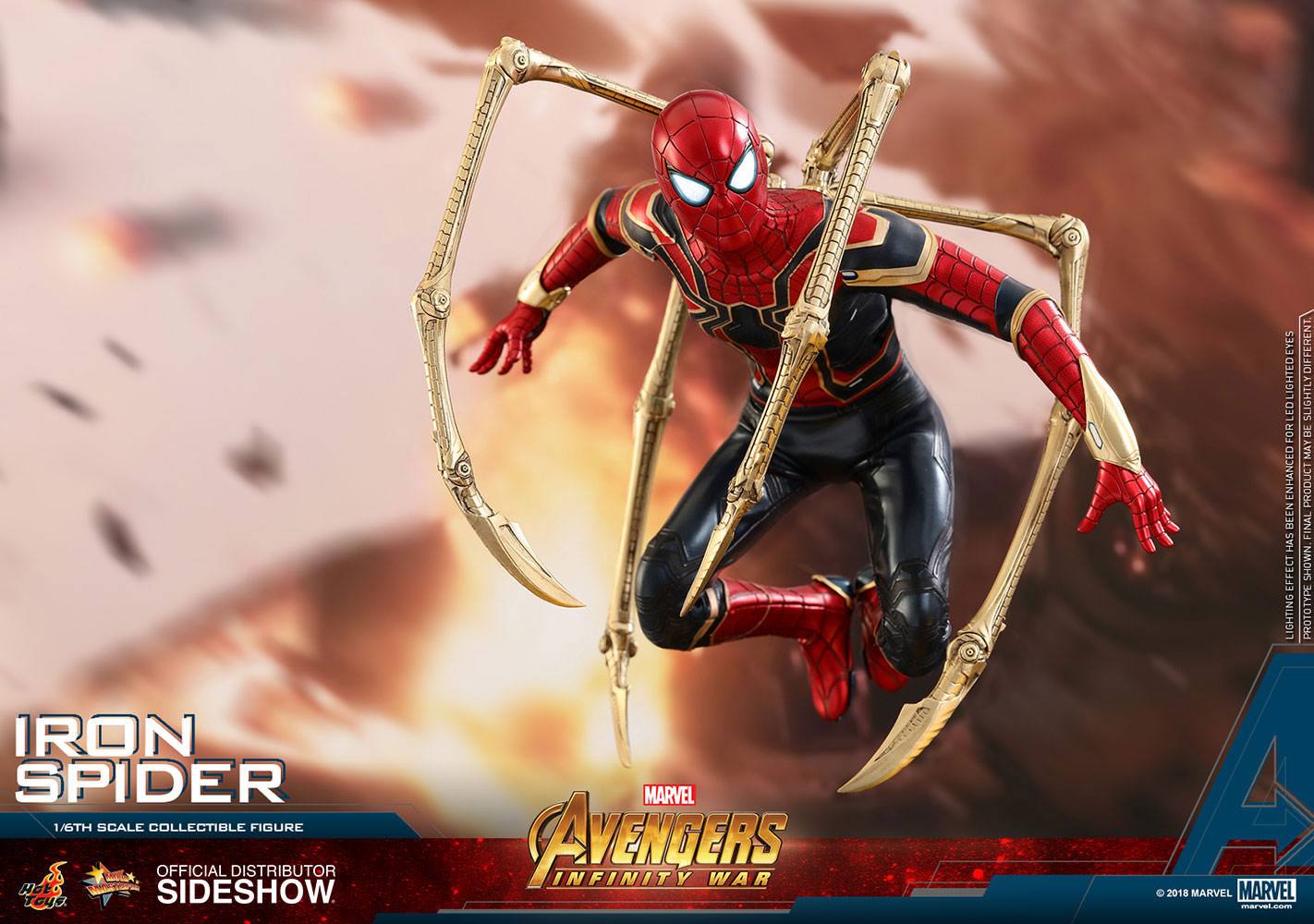Iron Spider 1/6 Scale Collectible Figure – Hot Toys Movie Masterpiece (Avengers: Infinity War) - Anime Figuren günstig kaufen