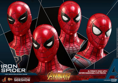 Iron Spider 1/6 Scale Collectible Figure – Hot Toys Movie Masterpiece (Avengers: Infinity War) - Anime Figuren günstig kaufen