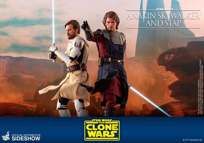 Anakin Skywalker &amp; STAP - Star Wars The Clone Wars - Hor Toys
