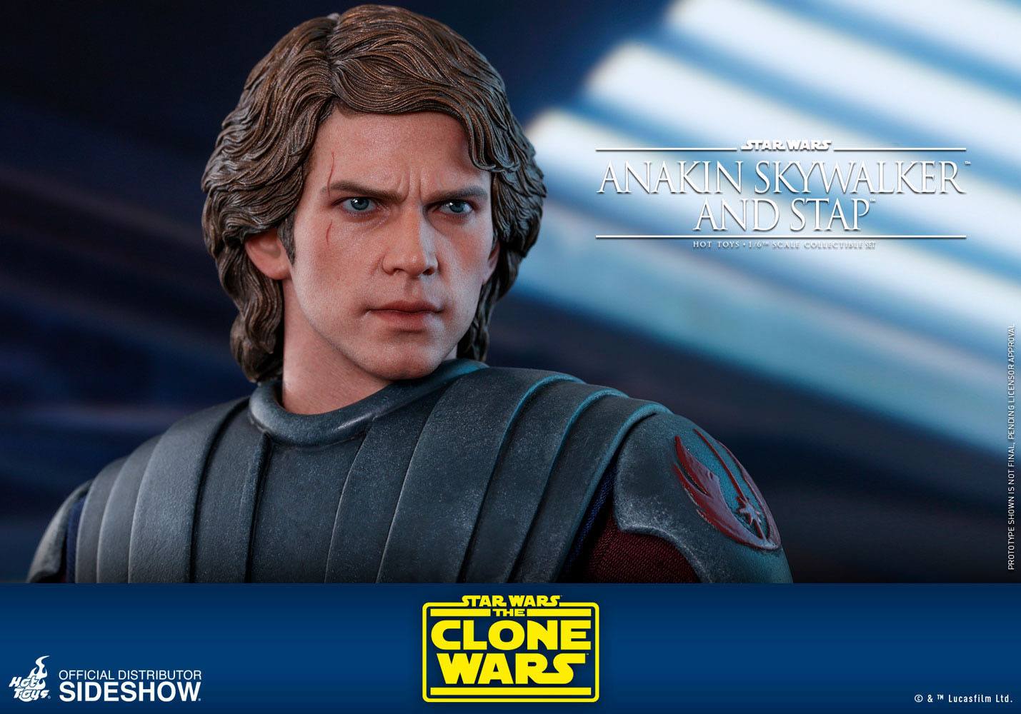 Anakin Skywalker &amp; STAP - Star Wars The Clone Wars - Hor Toys