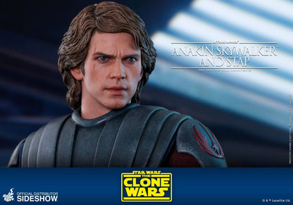 Anakin Skywalker &amp; STAP - Star Wars The Clone Wars - Hor Toys