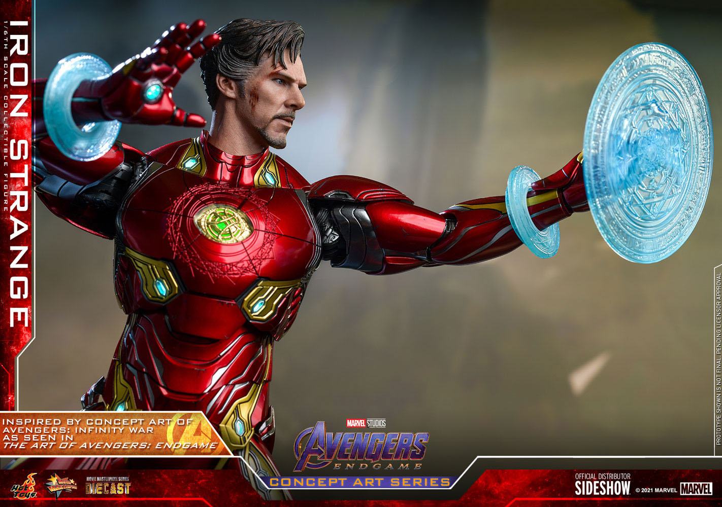 Iron Strange Concept Art Series Hot Toys