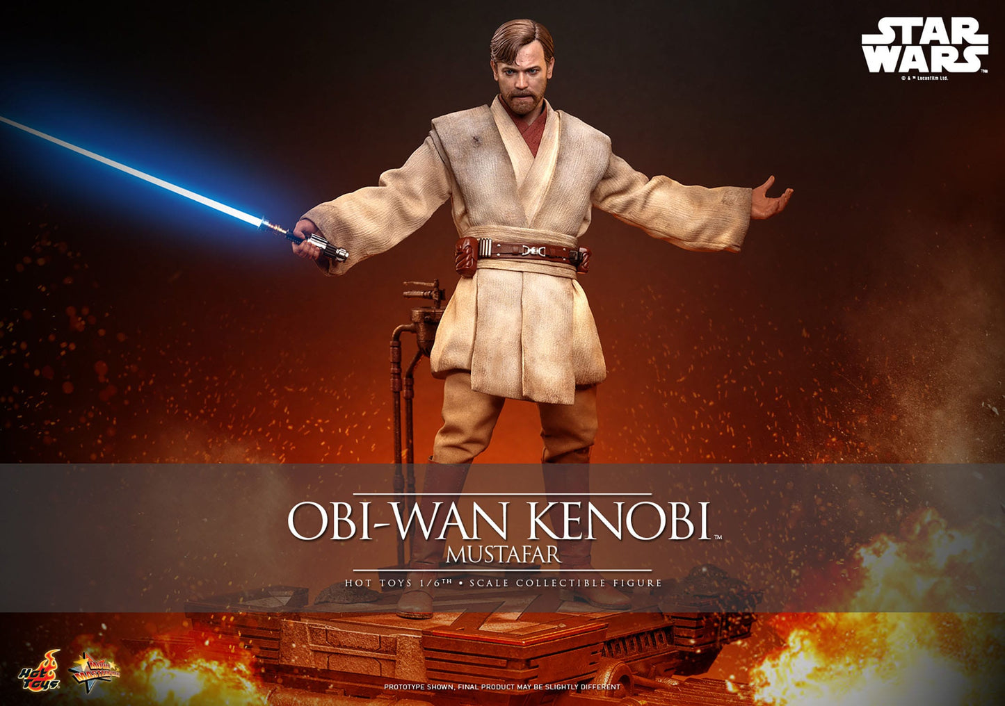 Obi-Wan Kenobi (Mustafar) Movie Masterpiece  Hot Toys - Anime Figuren günstig kaufen