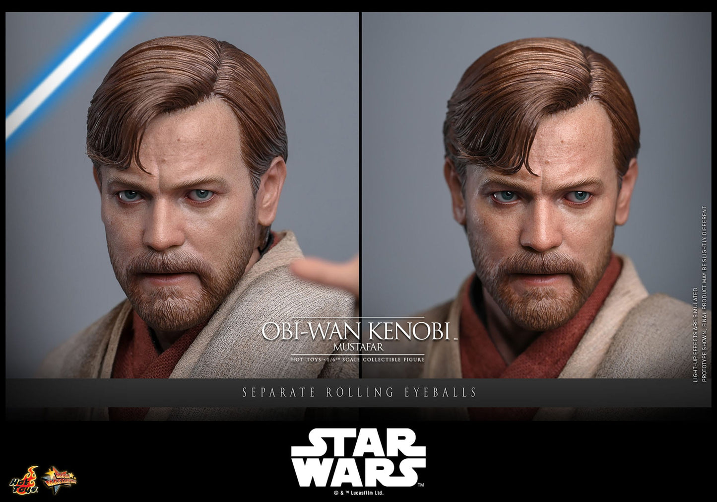 Obi-Wan Kenobi (Mustafar) Movie Masterpiece  Hot Toys