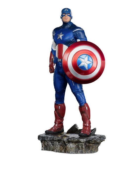 Captain America Battle of NY BDS Art Scale Iron Studios - Anime Figuren günstig kaufen