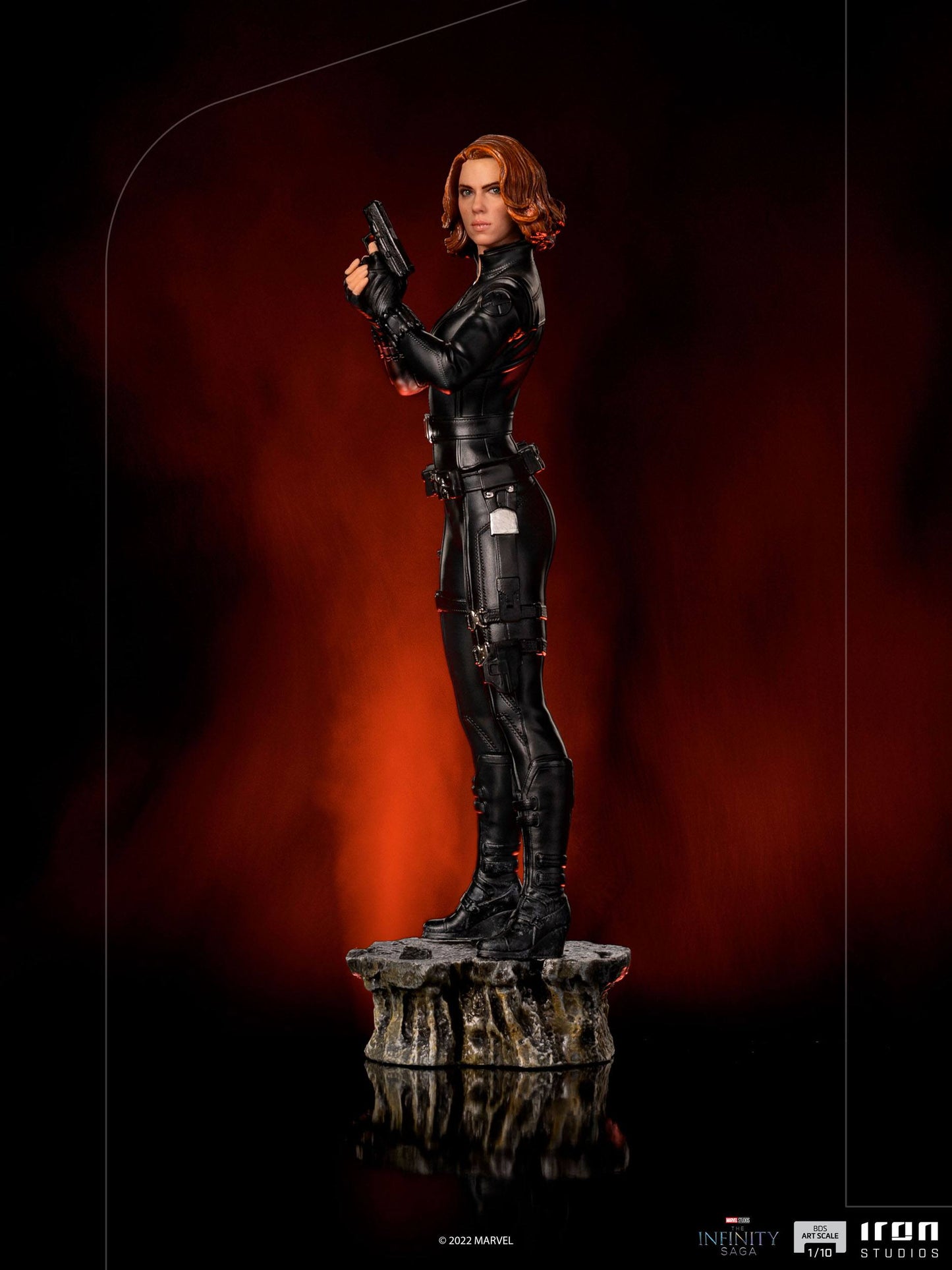 Black Widow Battle of NY BDS Art Scale Iron Studios