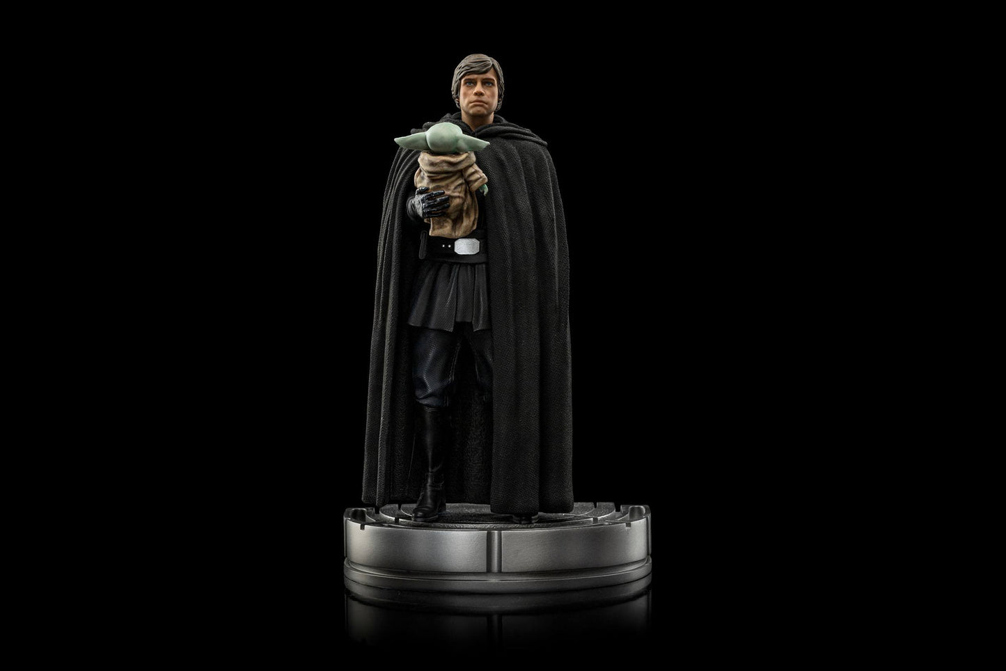 Luke Skywalker und Grogu - Art Scale - iron Studios
