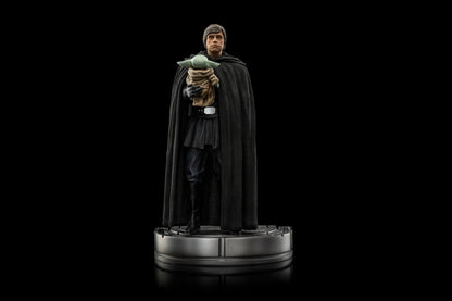 Luke Skywalker und Grogu - Art Scale - iron Studios
