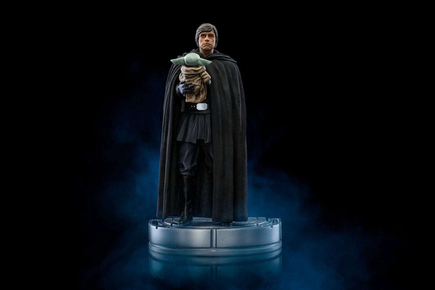 Luke Skywalker und Grogu - Art Scale - iron Studios
