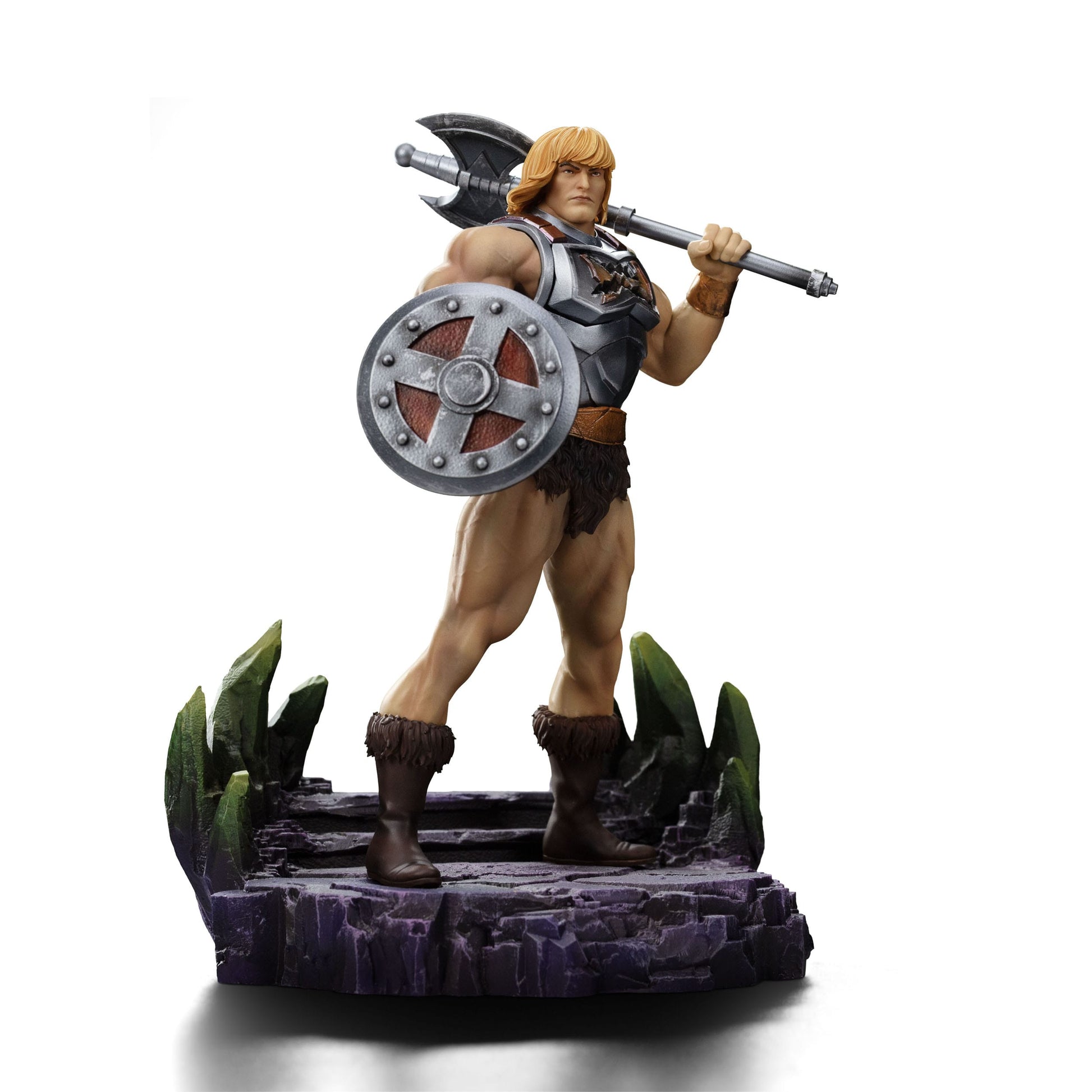 He-Man Battle Armor Version heo Exclusice Art Scale Iron Studios - Anime Figuren günstig kaufen
