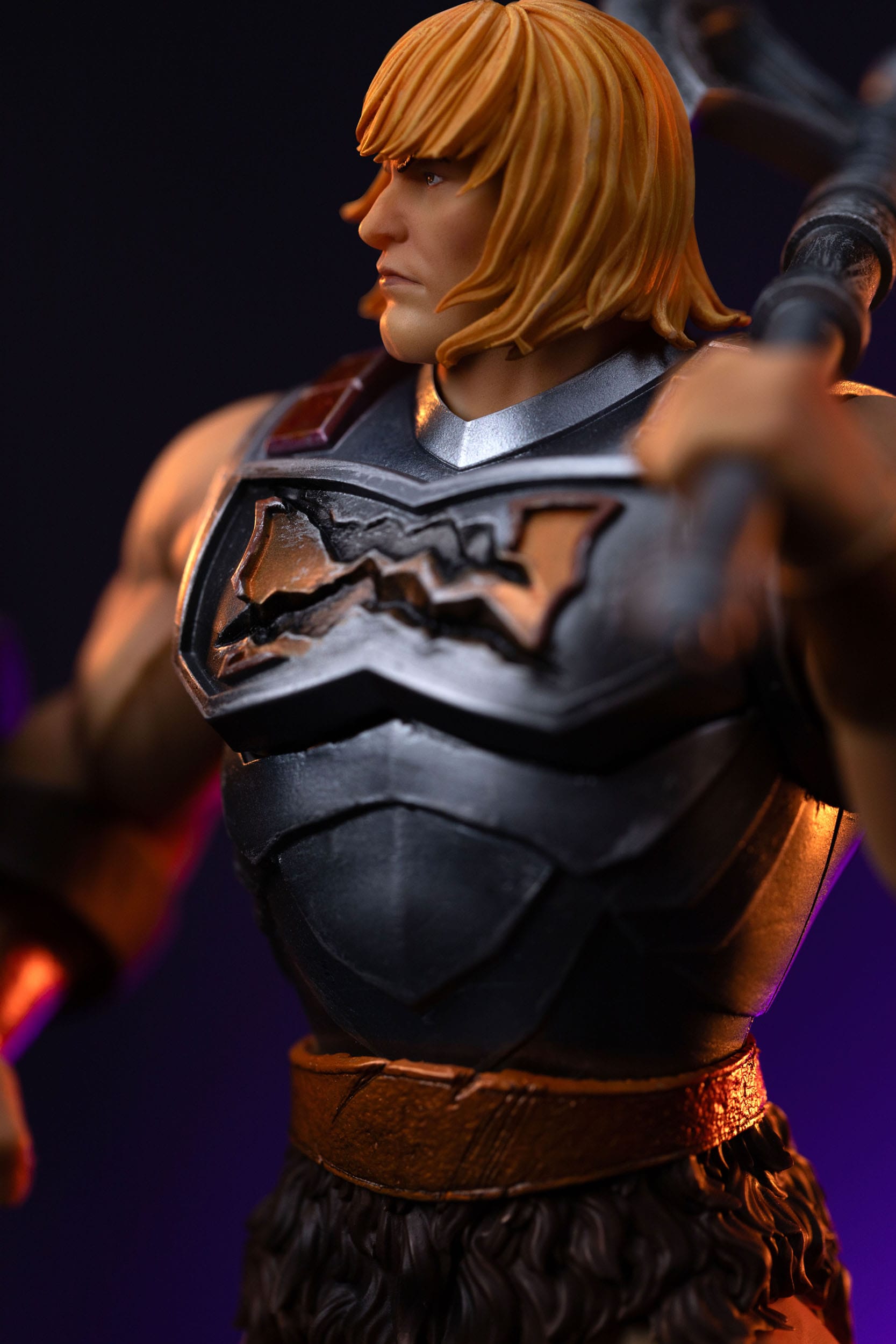 He-Man Battle Armor Version heo Exclusice Art Scale Iron Studios - Anime Figuren günstig kaufen