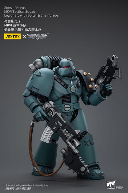 Legionary with Bolter & Chainblade - Warhammer The Horus Heresy - Joy Toy
