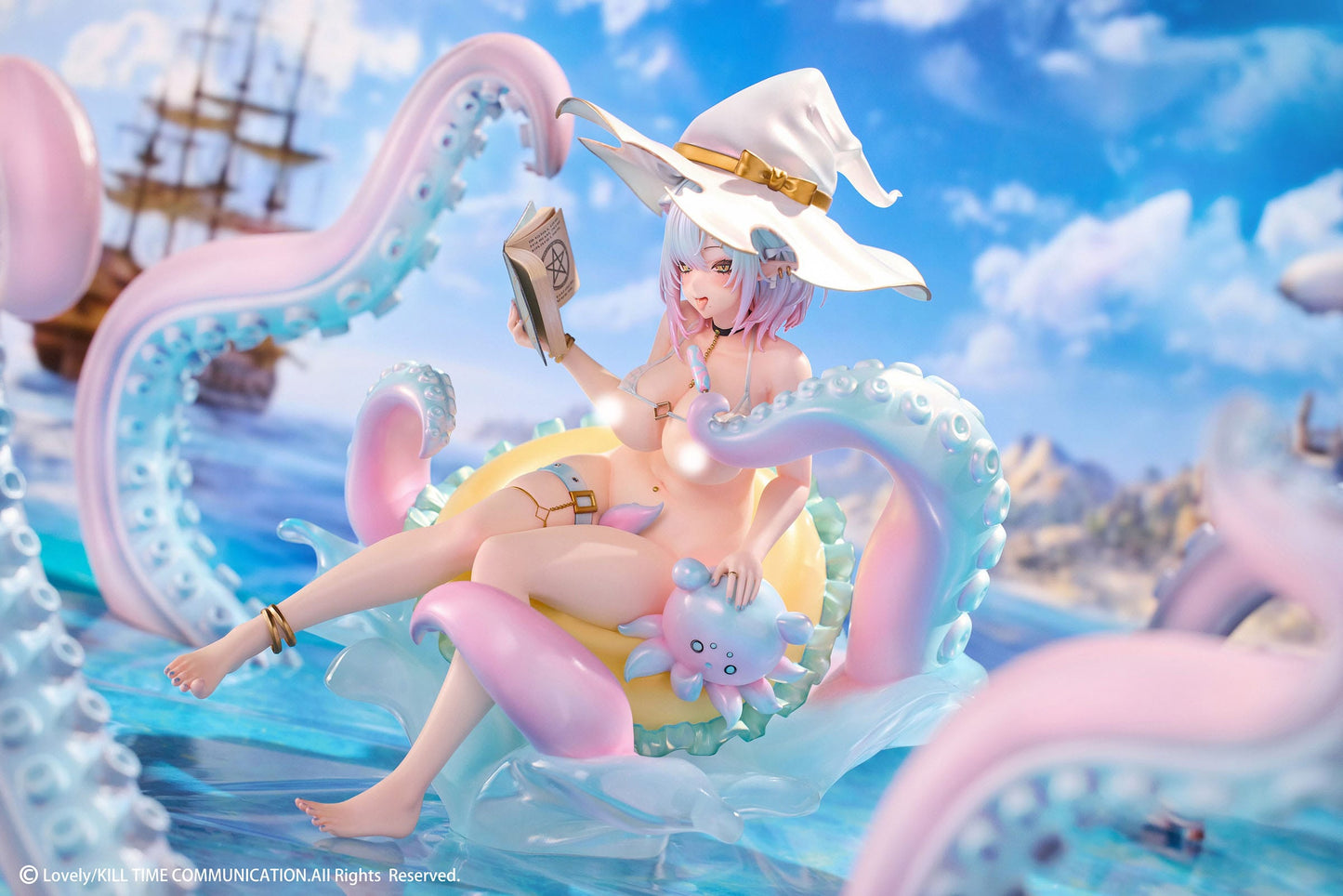Octopus Witch Rinne Original Character Lovely