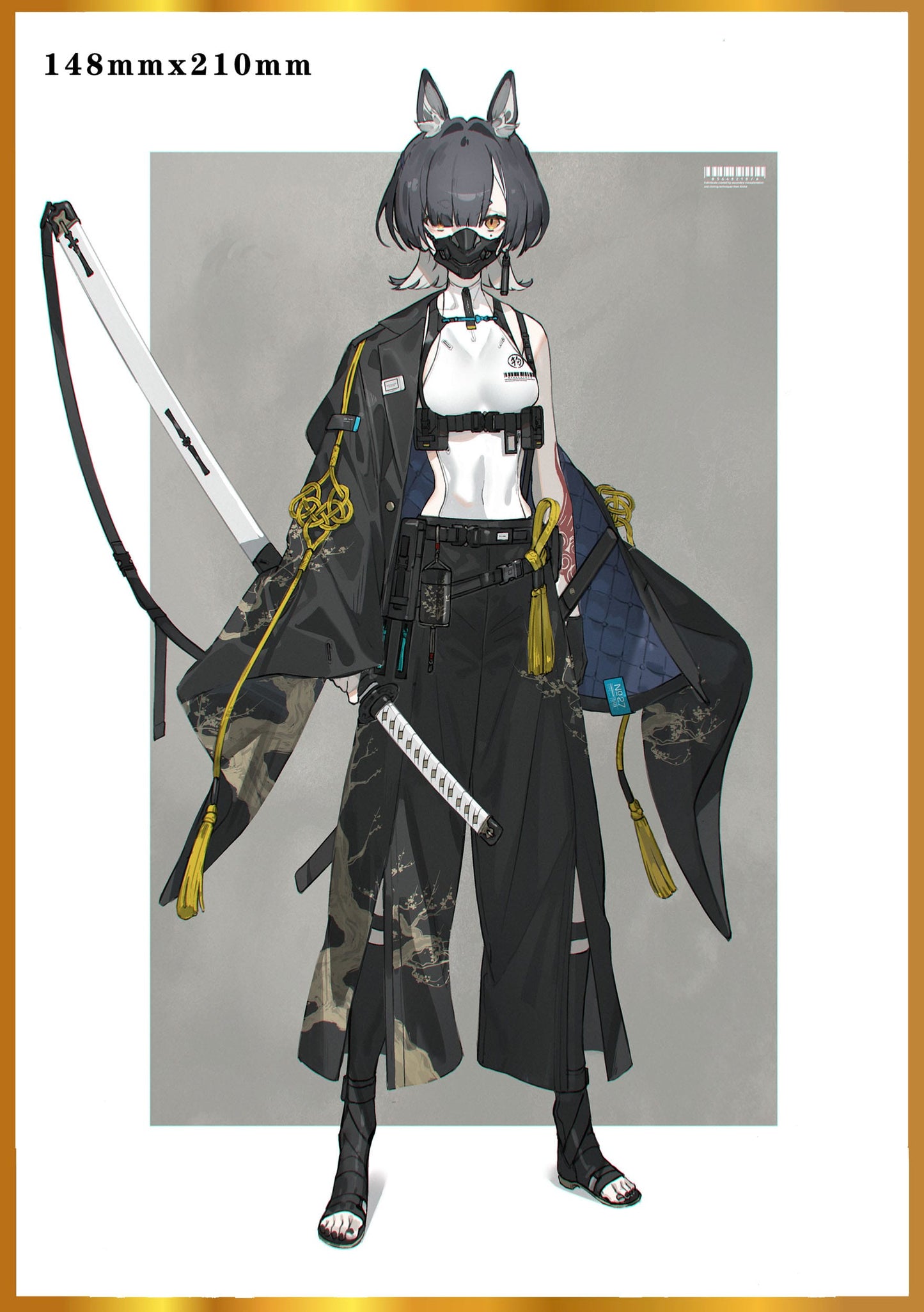 Komainu Ritsu Xian Ren Ni Shen Original Character Magi Arts