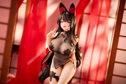 Rose Fox Girl Blooming in Midwinter Maxcute